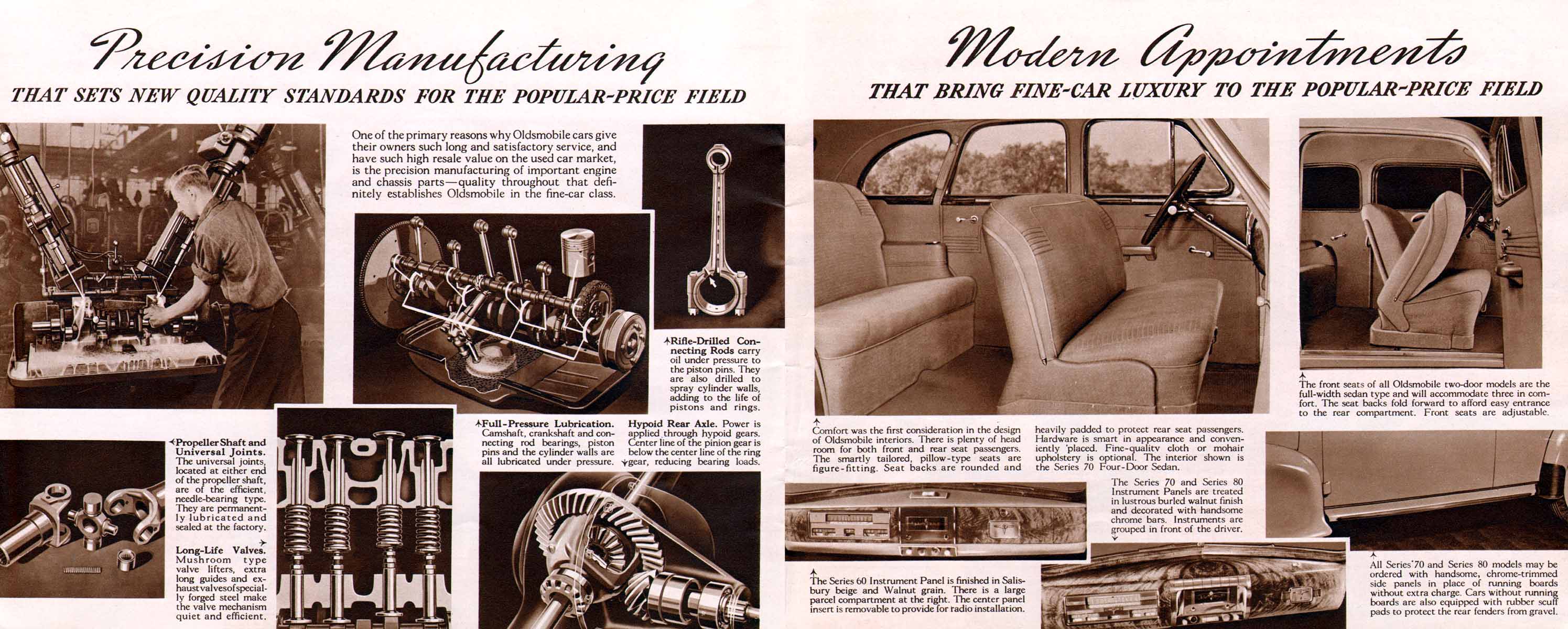 1939 Oldsmobile Motor Cars Brochure Page 19